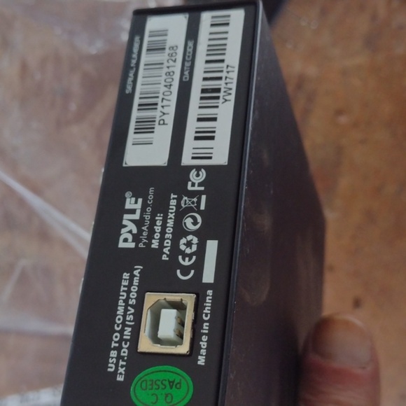 Pyle Audio Mixer with Multiple Inputs NWOT - Picture 4 of 4